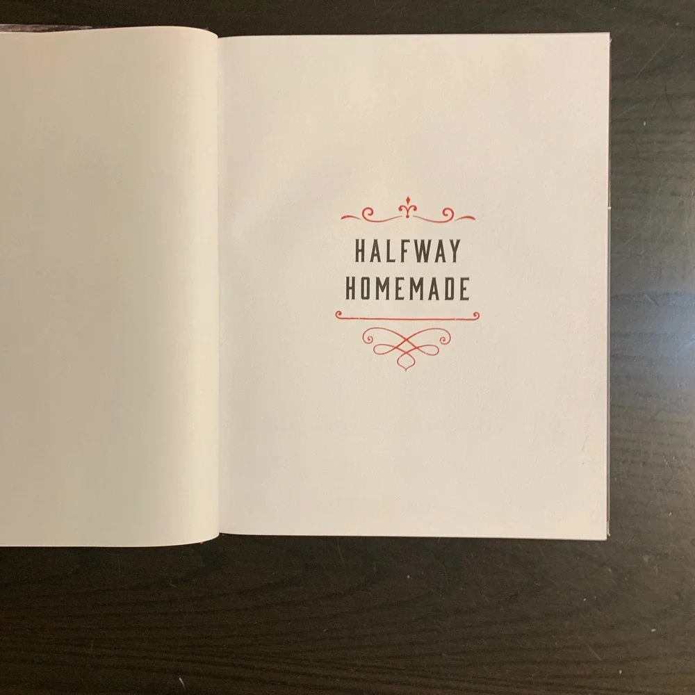 Halfway Homemade Meals‎ in a Jiffy Parrish Ritchie Hardcover Cookbook 2018
